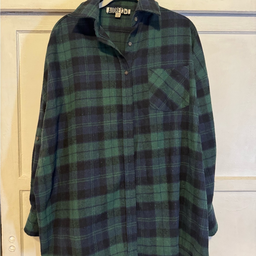 Audrey 3+1 Checkered Shirt
